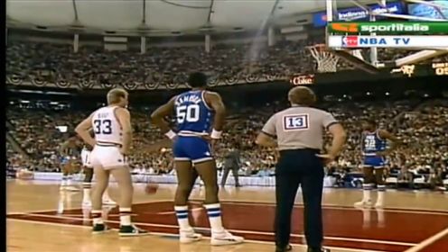 1985年NBA全明星赛 拉尔夫桑普森24+10拿下AMVP