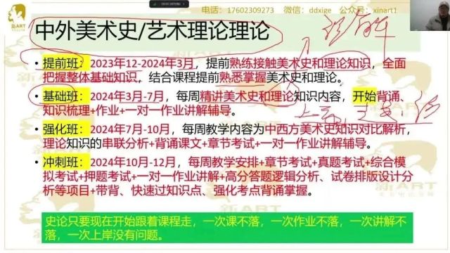 25届美术考研公开课:美术史论、艺术理论与学习安排分析