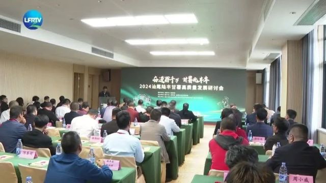 我市举办2024汕尾陆丰甘薯高质量发展研讨会