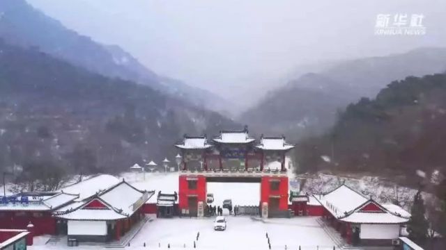 千城胜景|河北滦州:青龙山沐雪如仙境