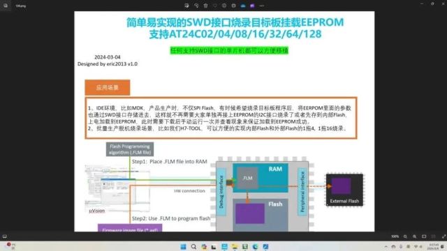 【实战技能】简单易实现的SWD接口烧录目标板挂载的EEPROM,支持AT24C02/04/08/16/32/64/128