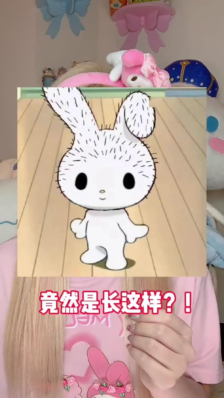 《美乐蒂冷知识》摘了头套竟然小秃头?什么说美乐蒂坏兔子?