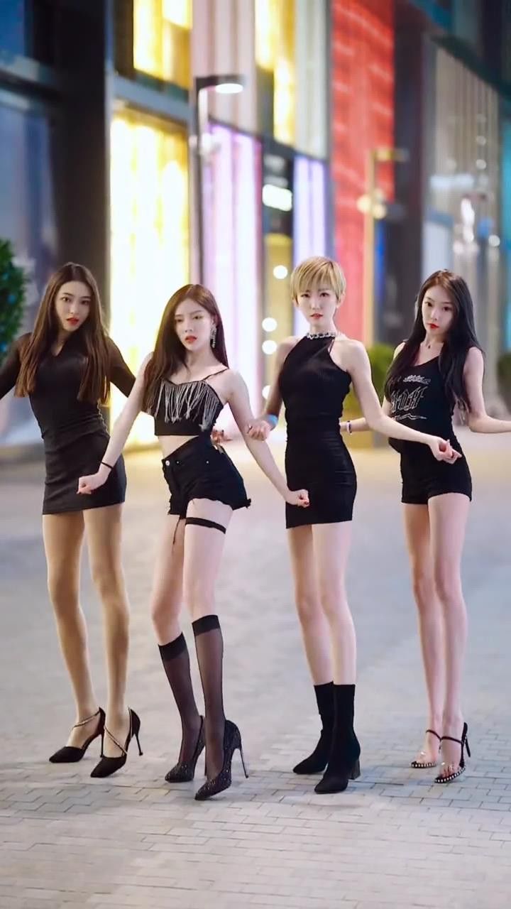 你会对谁说晚安?#晚安吻女团舞#goodnightkiss