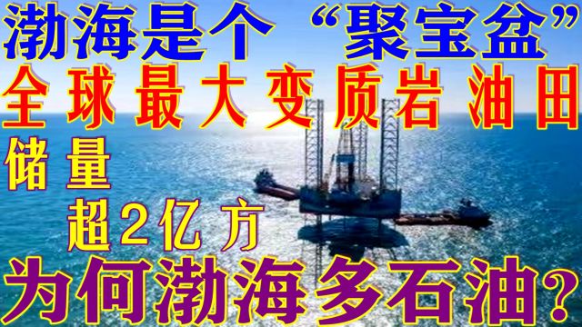 渤海发现全球最大变质岩油田,储量超2亿方!为何渤海多石油?