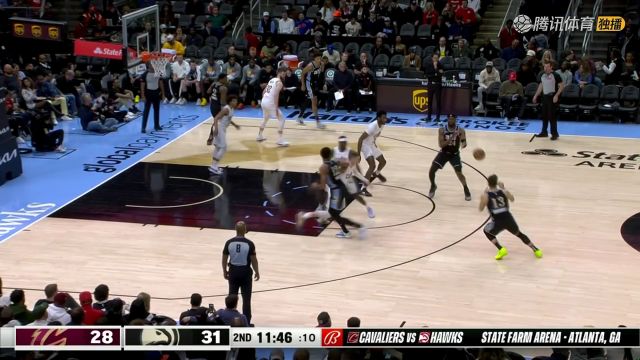 2023/24赛季NBA常规赛：骑士 VS 老鹰 全场回放