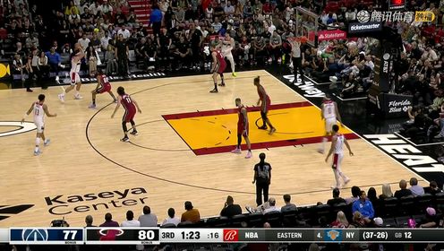《迈阿密热火》NBA常规赛：奇才vs热火中文解说全场回放