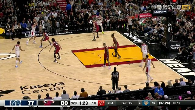 2023/24赛季NBA常规赛：奇才 VS 热火 全场回放