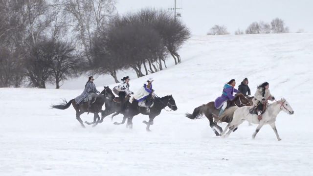 进入了童话里的冰雪王国