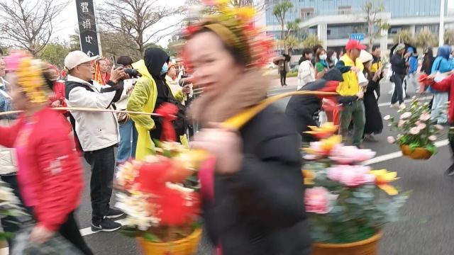 福建泉州妈祖“天香巡境”盛大启幕