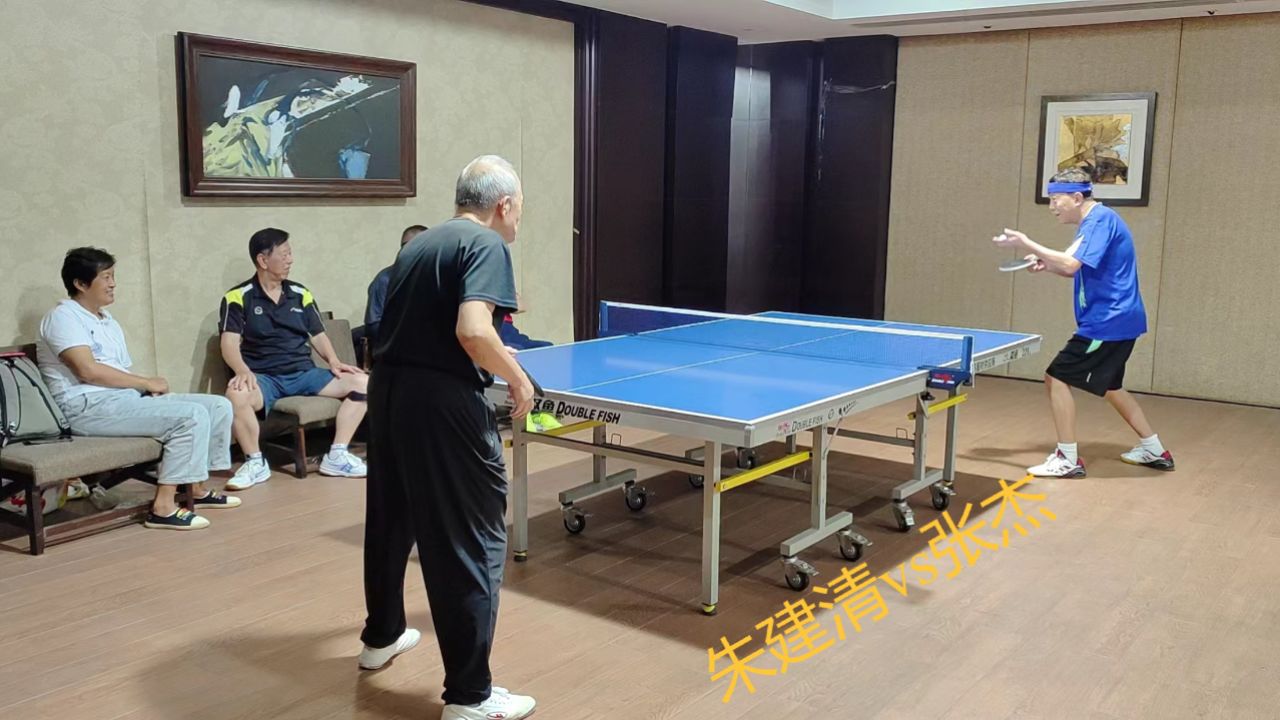 20240302朱建清vs张杰,候鸟北归球友惜别友谊赛