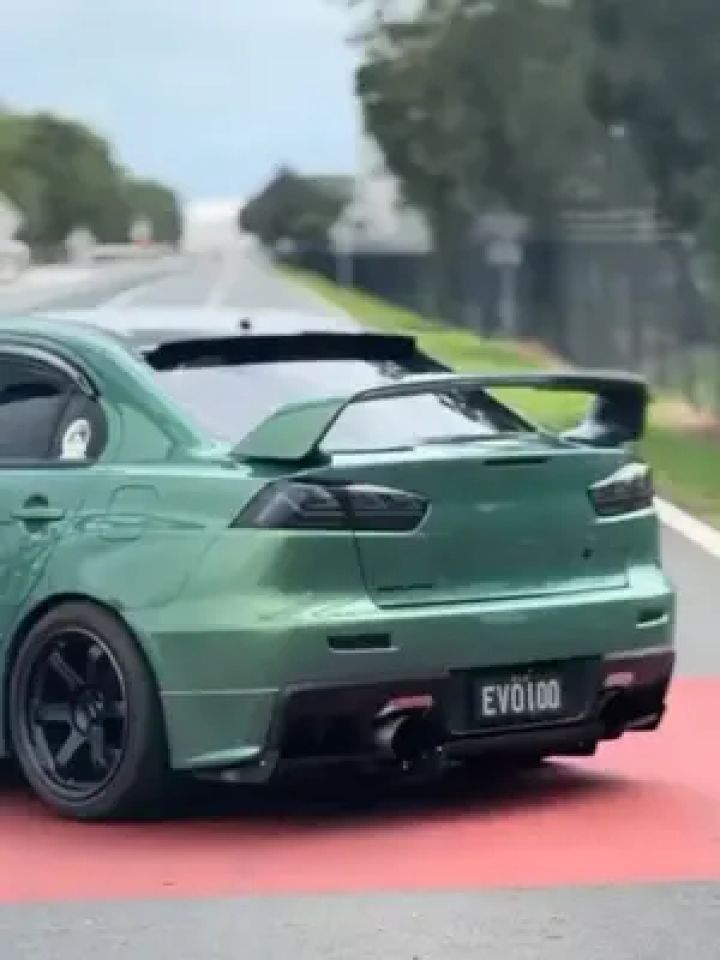 说说你心目中最帅的车#三菱evo #撸车日常 #迪迪同学
