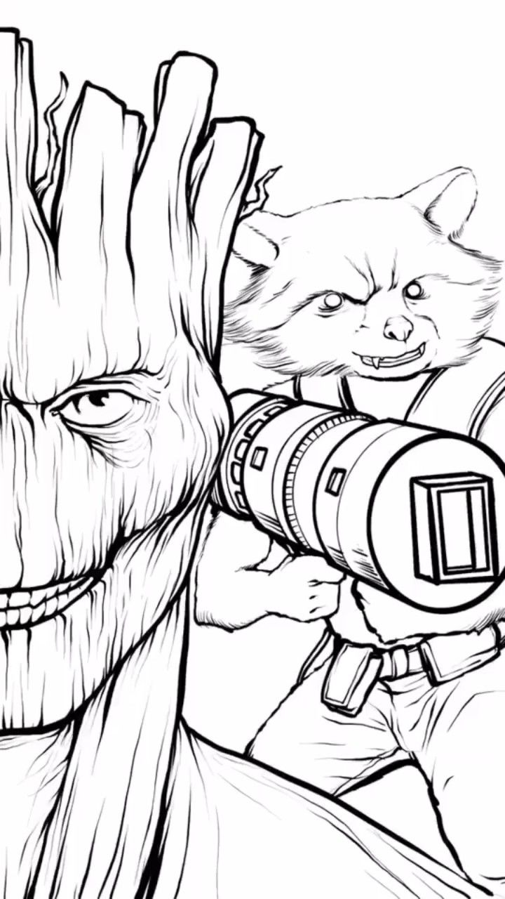 漫威格鲁特火箭浣熊