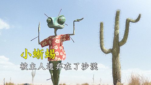小蜥蜴勇闯沙漠,大战凶残的巨型蟒蛇!