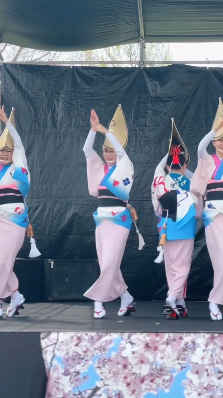 日本传统民族舞表演