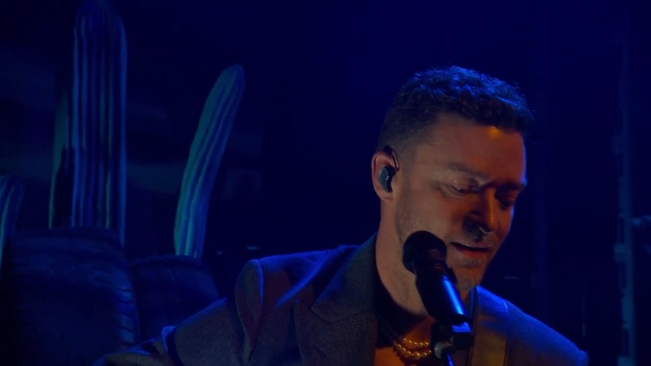 贾老板justin timberlake做客2024年iheartradio音乐盛典表演新单