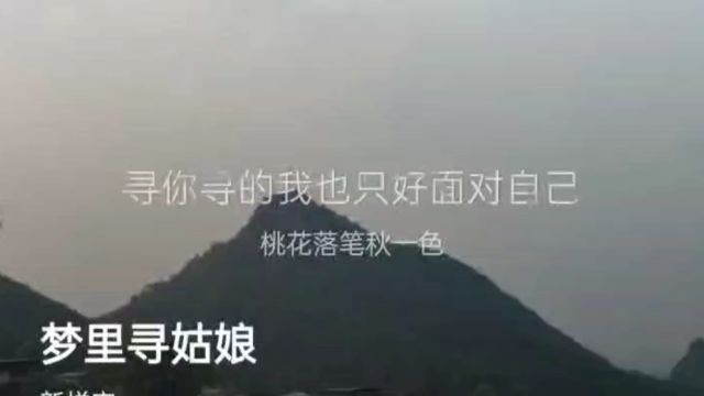 梦里寻姑娘,新样字中的诗意