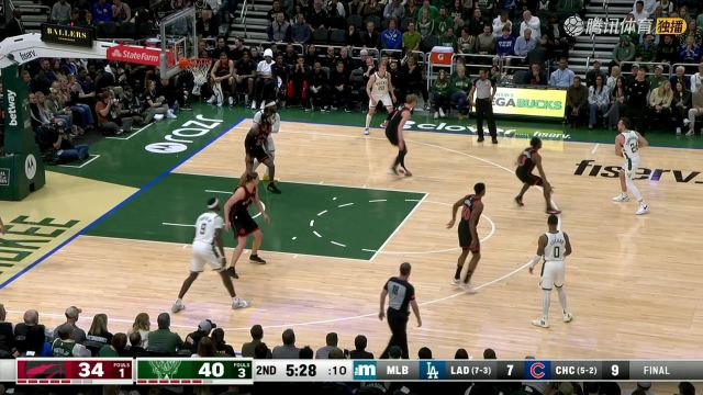 2023/24赛季NBA常规赛：猛龙 VS 雄鹿 全场回放