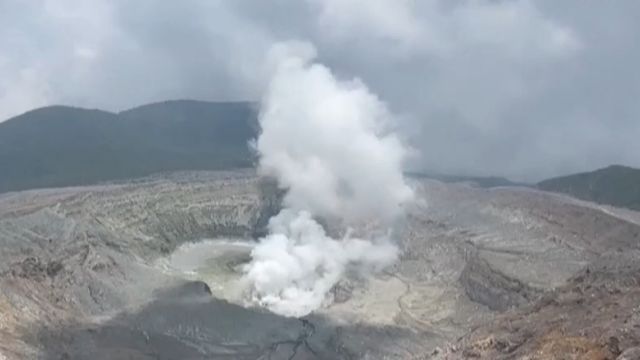 哥斯达黎加:波阿斯火山活动加剧,周边居民出现身体不适