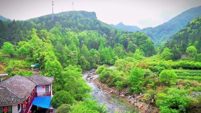 石台县牯牛降景区,好山好水好风光,五一节假期去玩水