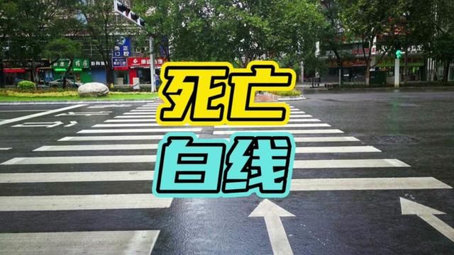 死亡白线到底有多危险?#开车 #安全 #白线