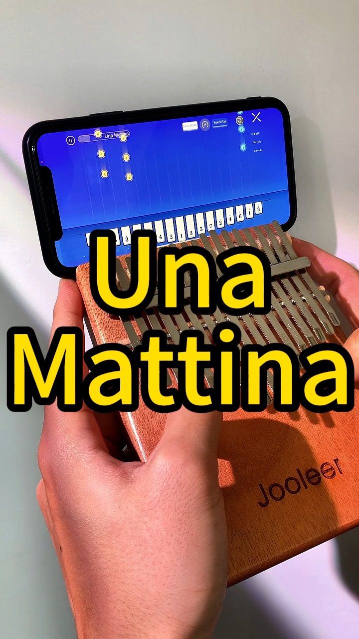 una mattina #拇指琴 #智乐卡林巴 #卡林巴 #乐器演奏