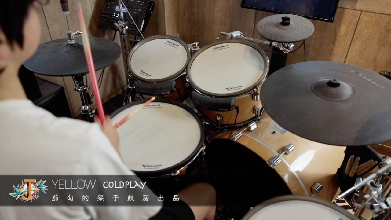 架子鼓演奏|「yellow」coldplay