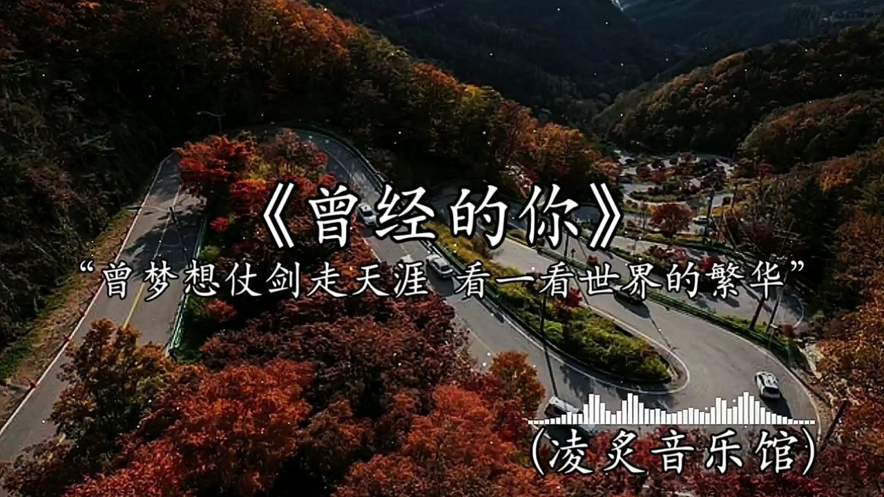 曾梦想仗剑走天涯看一看世界的繁华