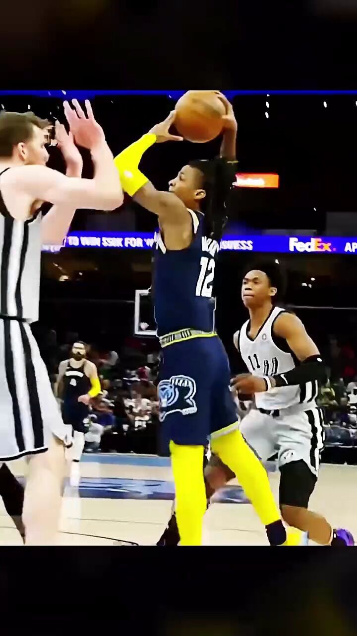 莫兰特生涯高燃时刻集锦#莫兰特 #炸裂扣篮 #铁铁的nba特辑