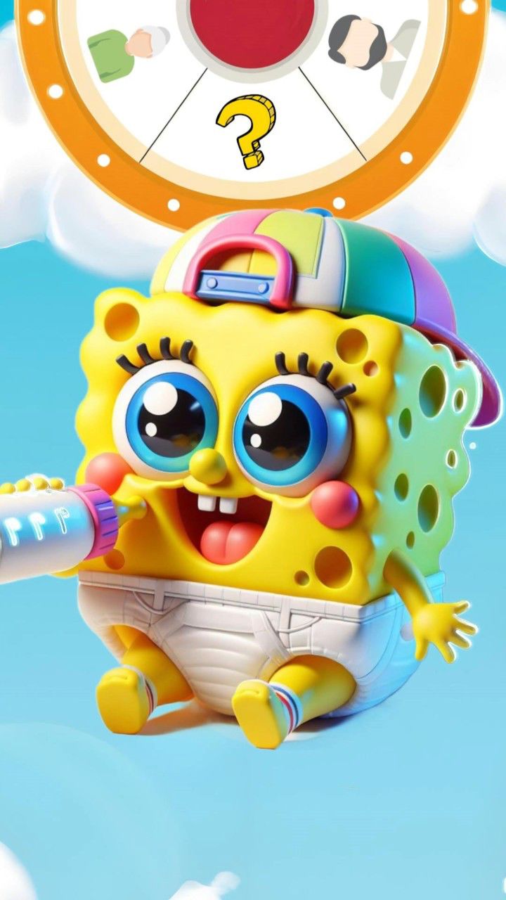 穿越时光的海绵宝宝:海绵宝宝变老,变帅,变萌记