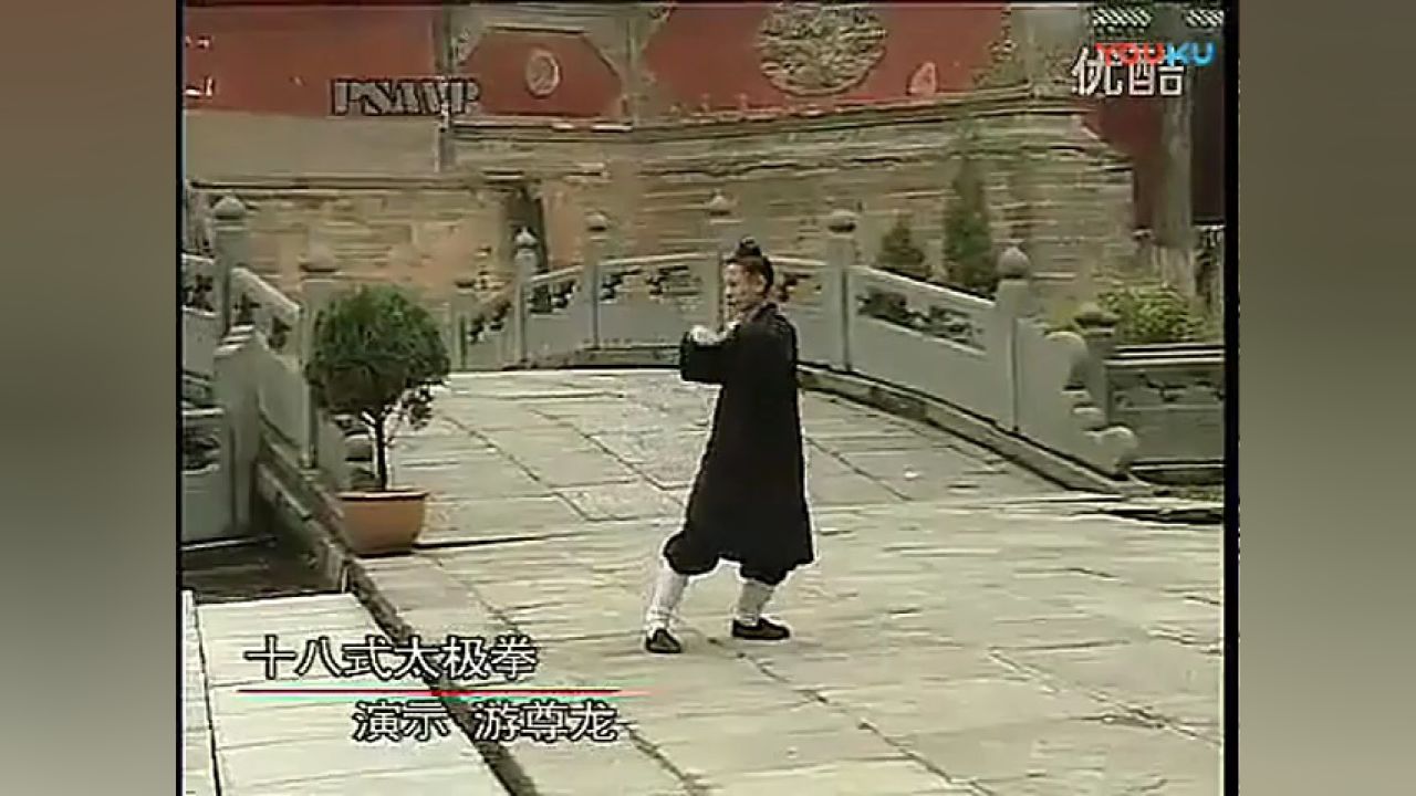 武当十八式太极拳分解教学 1 全套正面演示