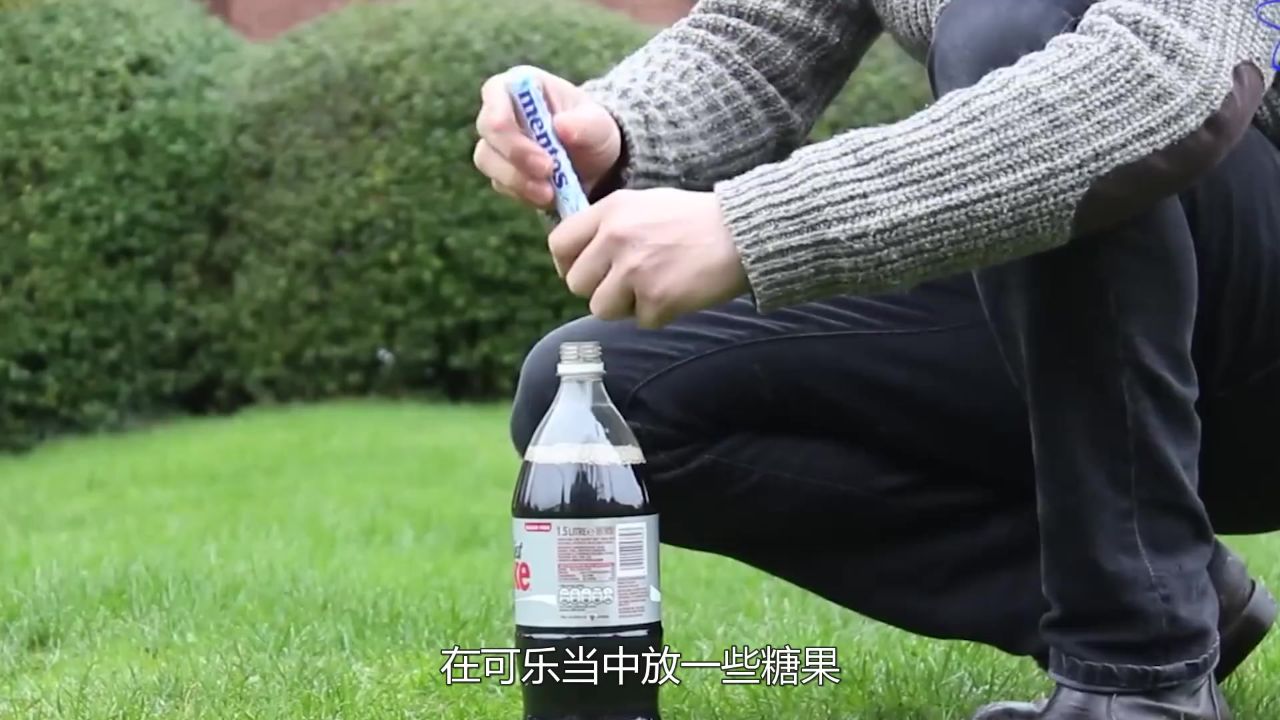 可乐中加入曼妥思,为什么会出现大量泡沫?这是什么原理?