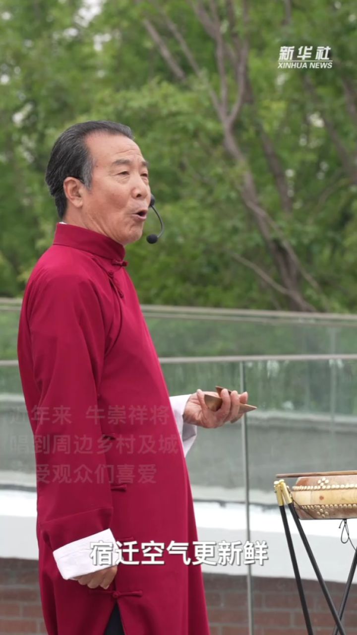 "苏北大鼓"鼓韵声声响乡村