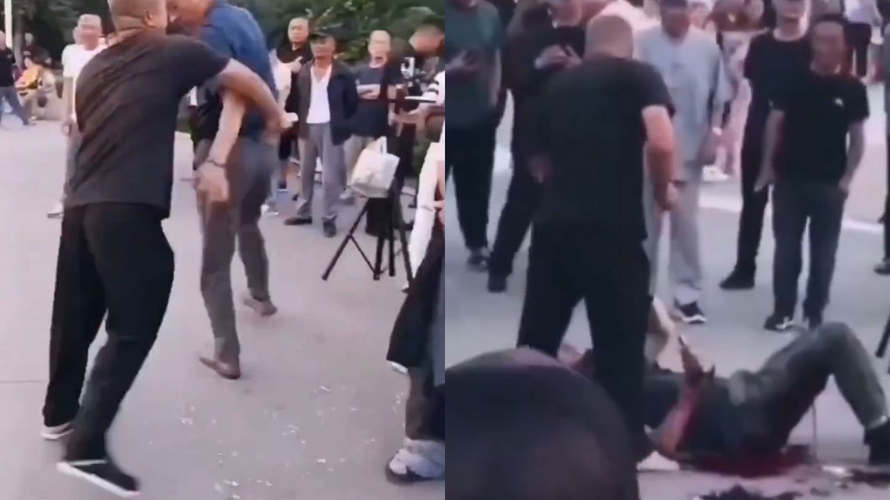 网红“夹包哥”被人当街捅杀！警方披露细节：嫌犯系醉酒后行凶_高清