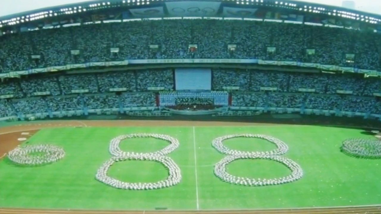 24届汉城奥运会主题歌《手拉手》,歌颂和平的伟大乐章