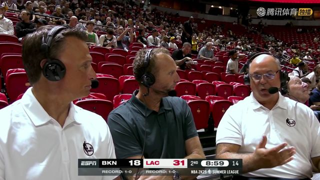2024/25赛季NBA夏季联赛：篮网 VS 快船 全场回放