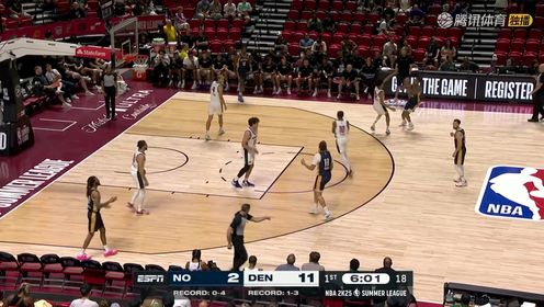 07月21日 NBA夏季联赛 鹈鹕vs掘金 NBA录像回放
