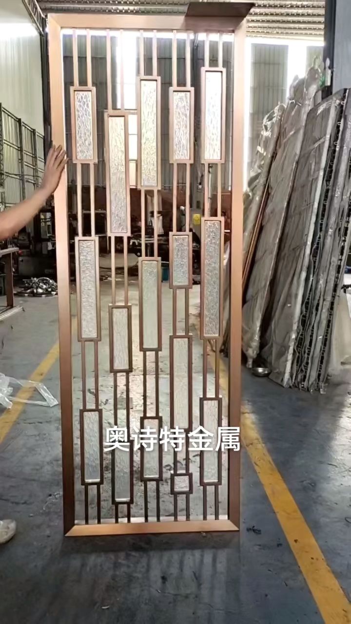 不锈钢(铜#铝)装饰屏风 隔断,金属网隔断,金属帘,亚克力金属屏风,艺术