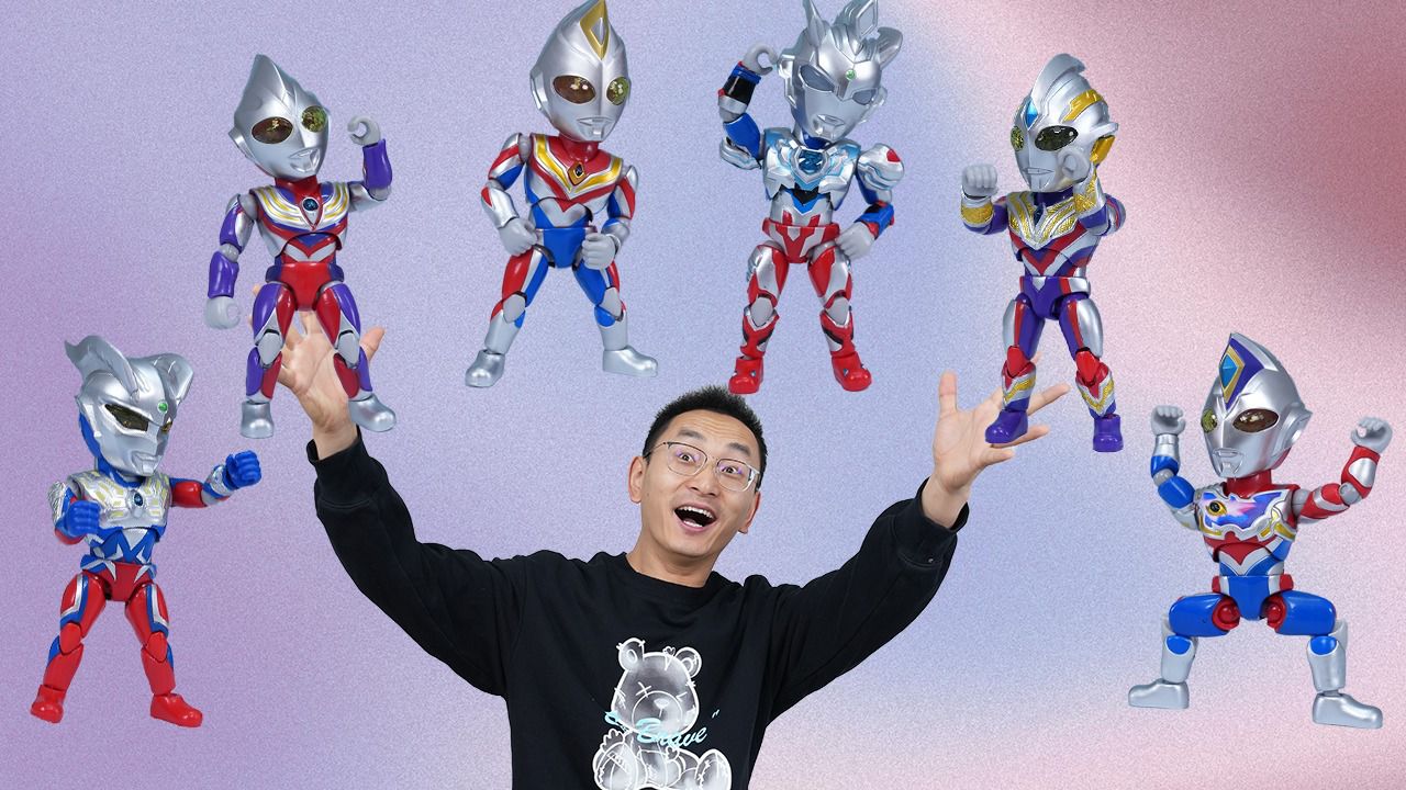 小志给奥特曼做仰卧起坐 q版英雄传