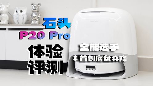 扫拖机器人界的拉力越野车，石头P20 Pro体验评测