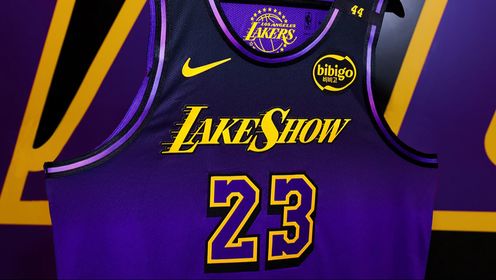 湖人新款城市版球衣亮相,紫金渐变配色亮眼,胸前印LAKESHOW_高清1080P在线观看平台_腾讯视频