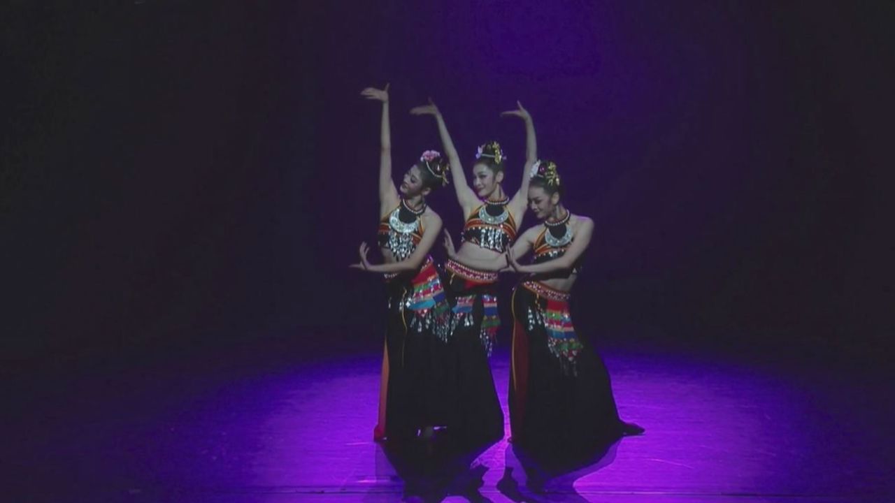 三人舞《锦簇》音乐