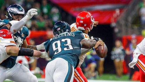 NFL赛事_第59届NFL超级碗:酋长22-40老鹰_老鹰队球队集锦:防守组全场压制小马哥赫茨打出水银泻地般进攻_高清1080P在线观看平台_腾讯视频