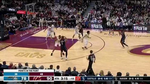 《NBA骑士》NBA季后赛：魔术vs骑士第4节英文原声回放