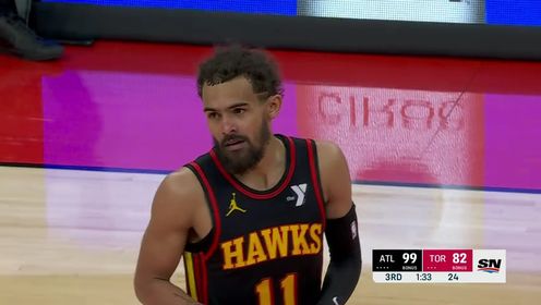 《多伦多猛龙》 【回放】NBA常规赛：老鹰vs猛龙第3节英文原声回放