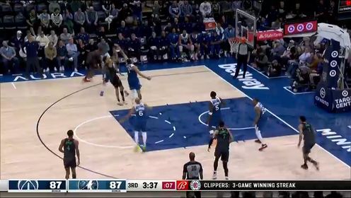 《NBA全场集锦》【回放】奇才vs森林狼第3节英文原声回放
