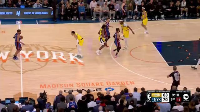 NBA季后赛：步行者vs尼克斯第3节中文解说回放