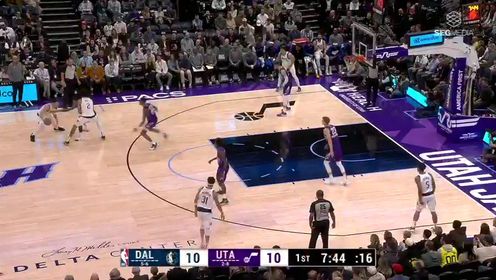 《NBA全场集锦》稳得一匹！东契奇三分出手一击即中