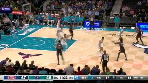 《NBA全场集锦》活塞vs黄蜂第3节英文原声回放