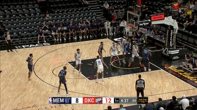 特雷-杰米森vs雷霆集锦 高效拿下20分7篮板难阻球队失利