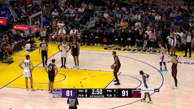 NBA夏季联赛：热火vs国王蓝队英文原声全场回放